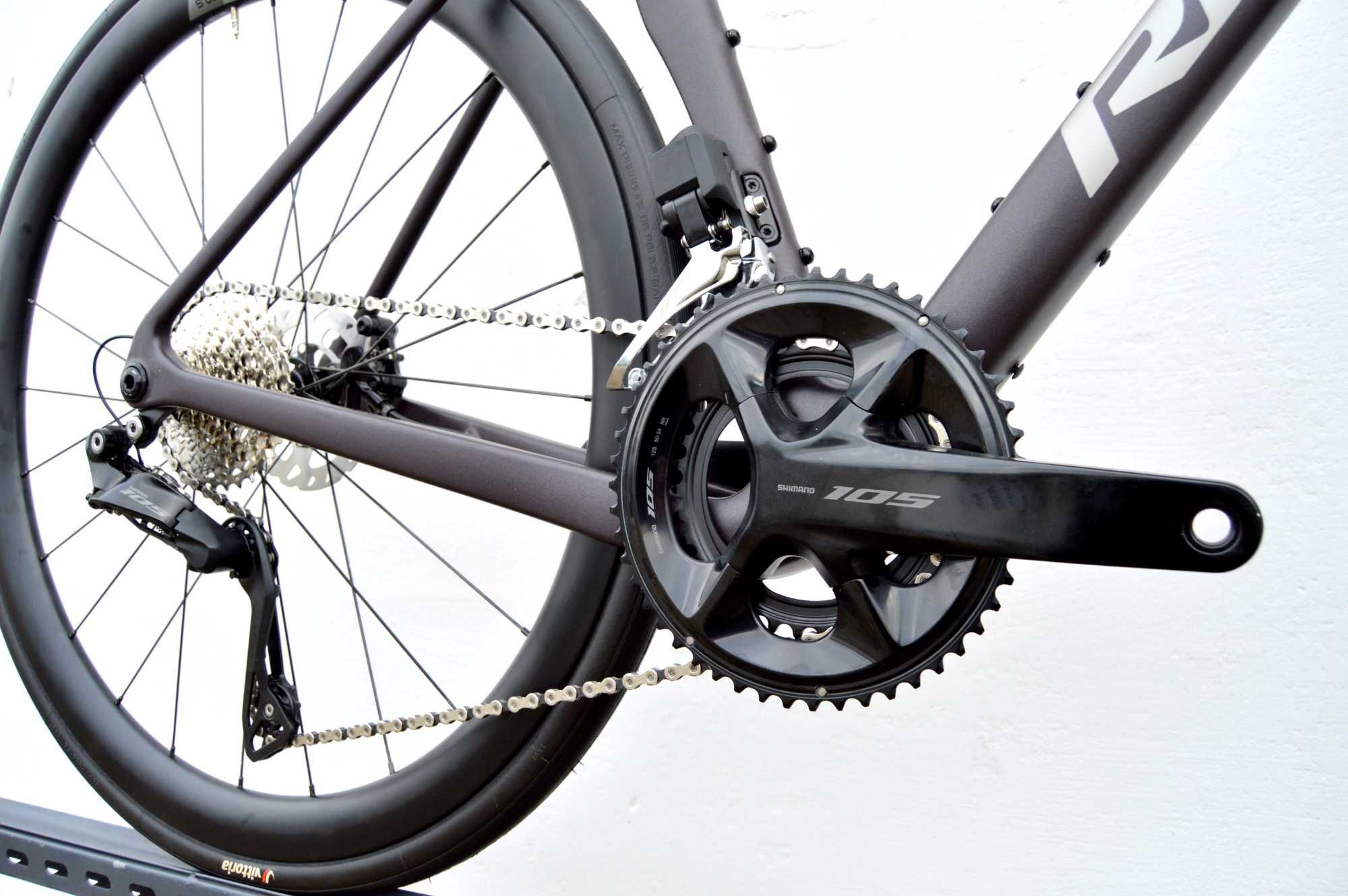 FV23 Przebieg 10km RIDLEY GRIFN RS DISC Carbon M 105 Di2 gravel szosa