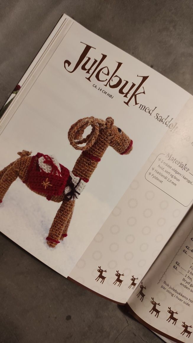 Hæklede nissedukker - lalki świętego Mikołaja amigurumi