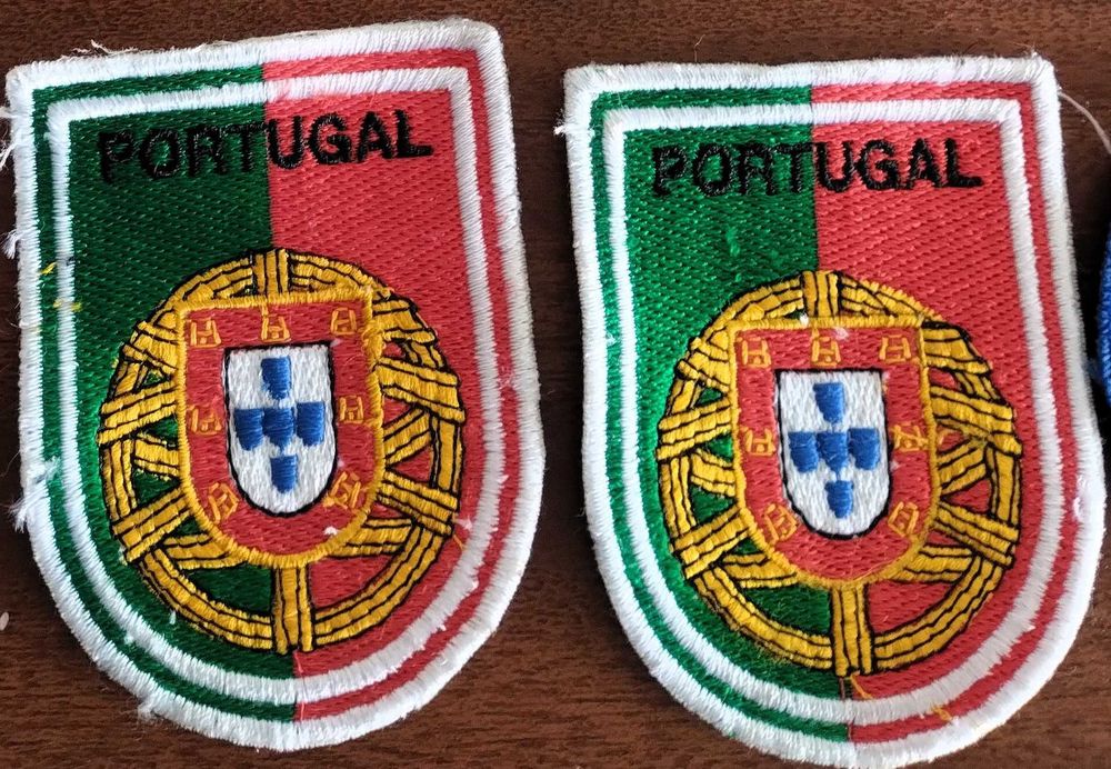Conjunto 22 Estampas Bordadas Cruz Vermelha Proteção Civil