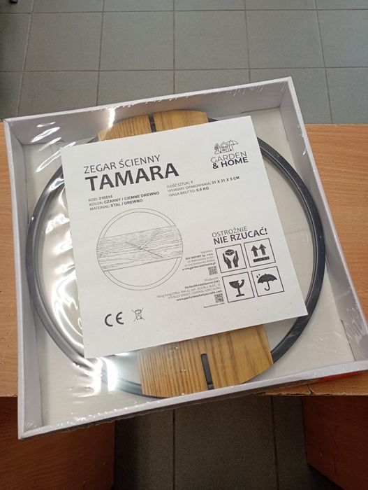 Zegar ścienny TAMARA Garden&Home Komis Madej Tarnów