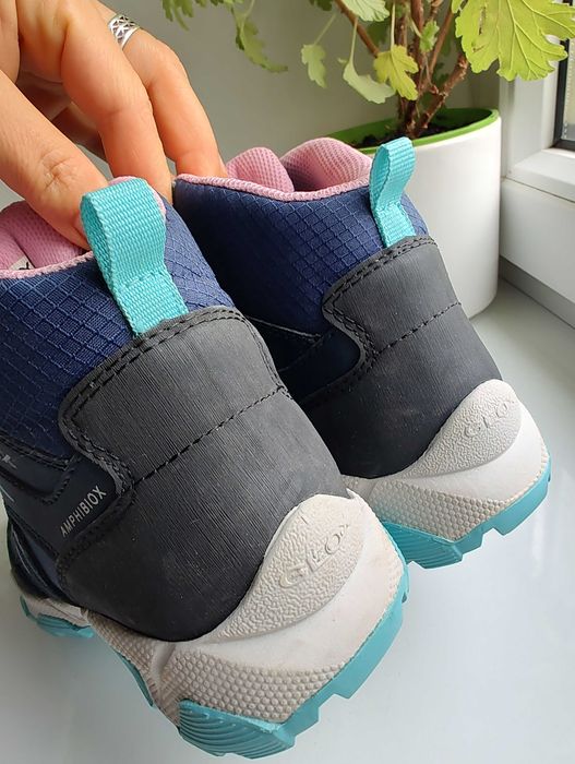 Śniegowce dziewczęce buty Geox rozmiar 32 wodoodporne zimowe membrana