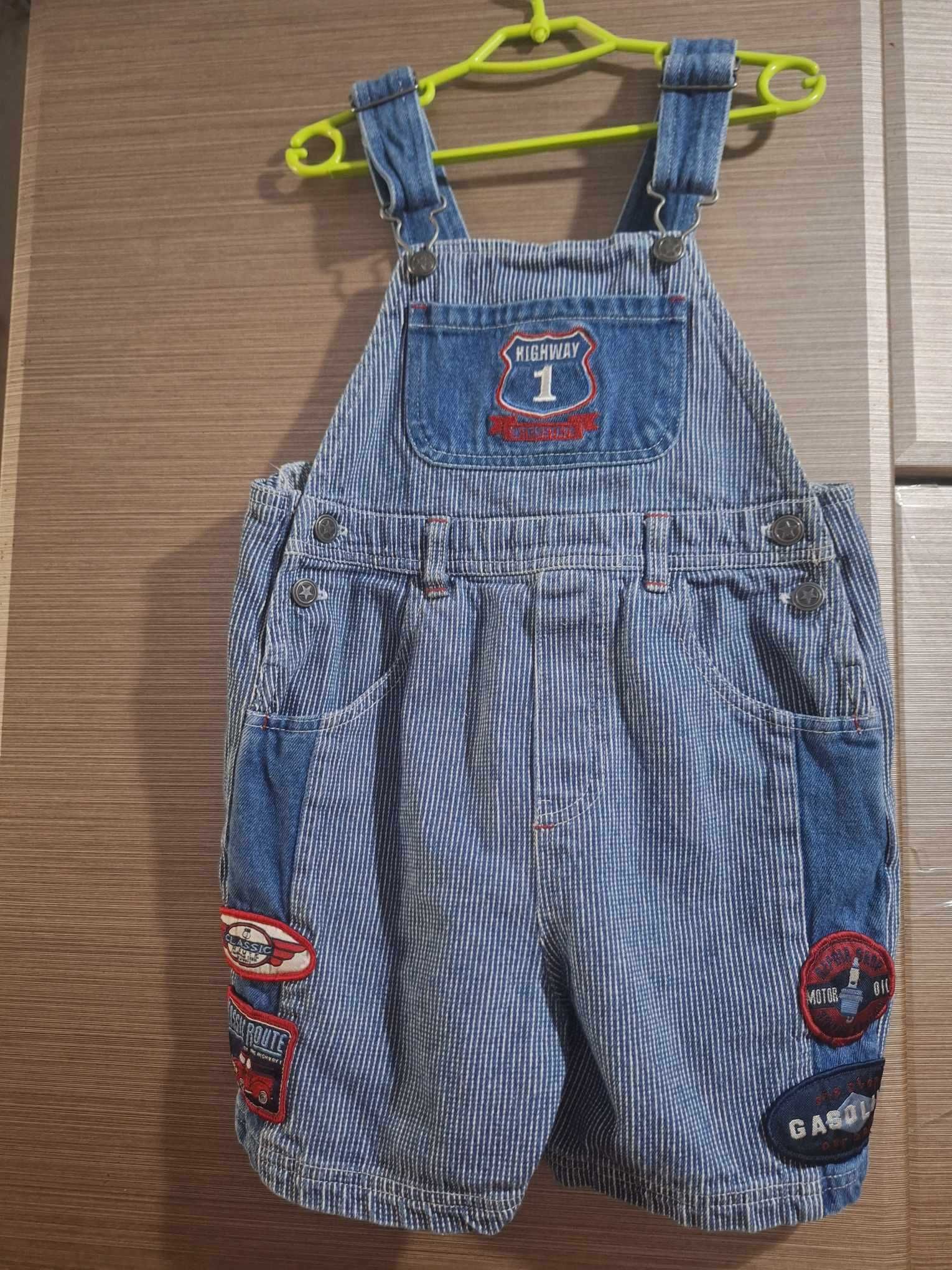Комбез джинсов.новый на мальчика 4 лет с эксклюзивная вышивка,THAILAND