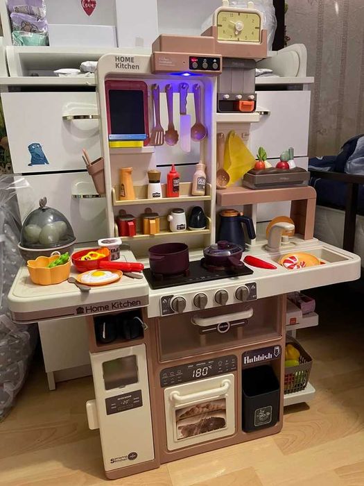 ‼️ХІТ‼️Велика Дитяча Кухня з водою паром світлом звуком 74 - 88 предм