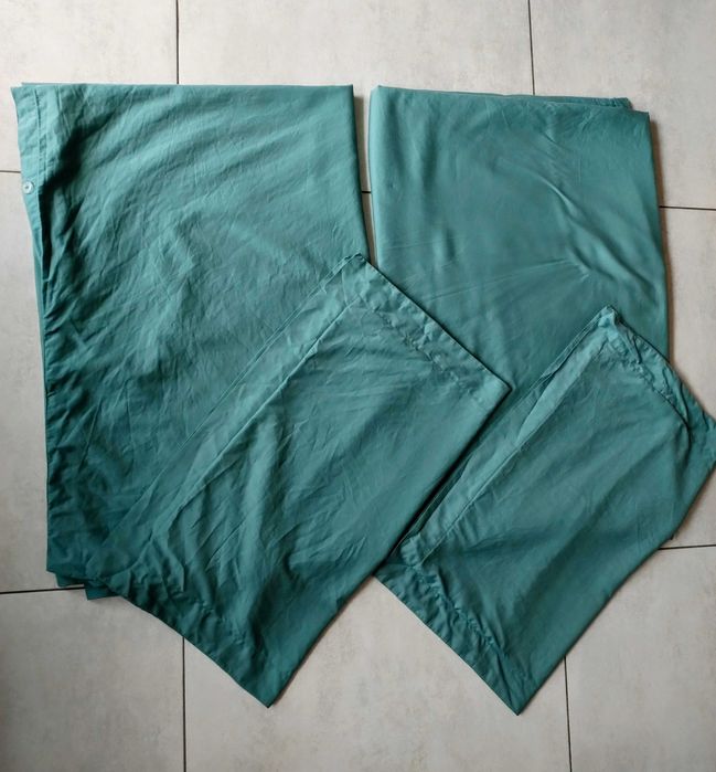 Dwa komplety pościeli Ikea Luktjasmin 150x200