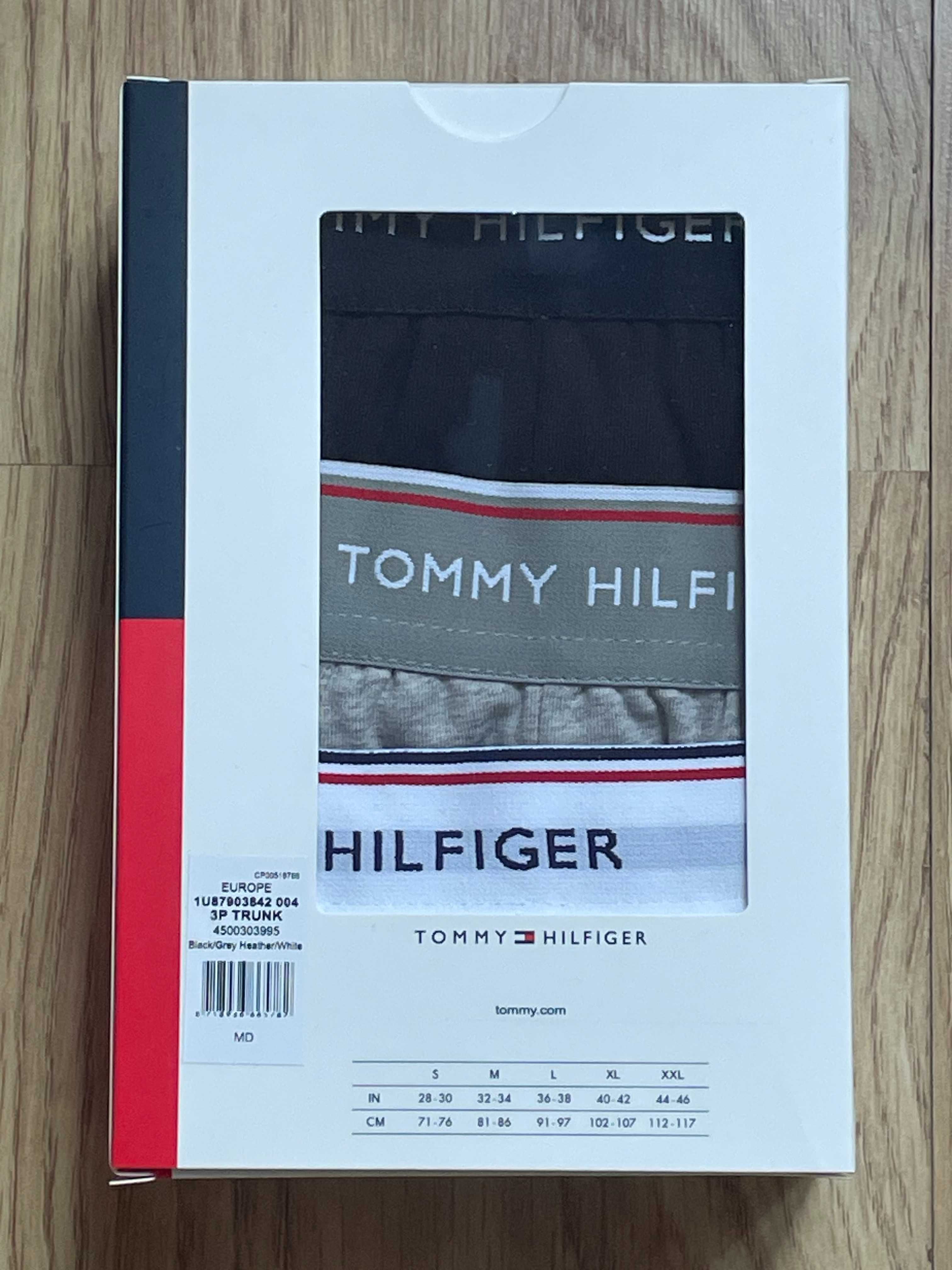Bokserki męskie Tommy Hilfiger bawełna r. M 3 pack