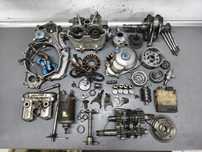 Yamaha yfz 450 skrzynia balans wałek mostki stator Magneto bendix wał
