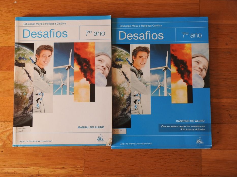Livros escolares 7º ano