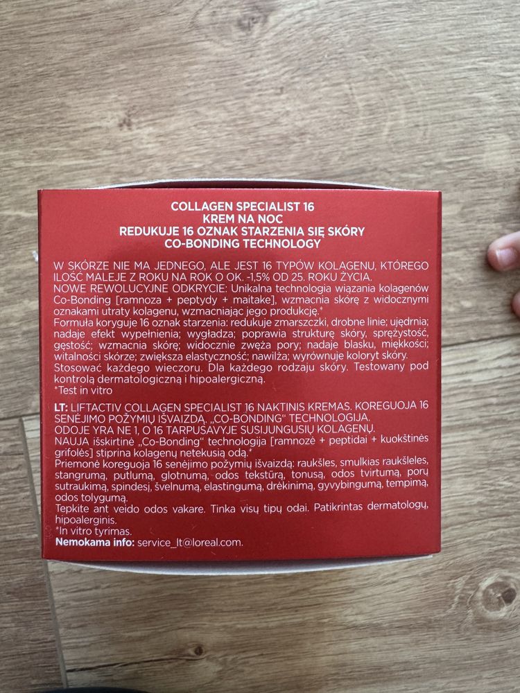 Vichy Liftactiv collagen specialist krem na noc