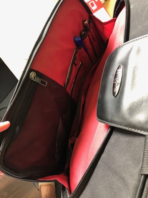 Pasta Samsonite como nova