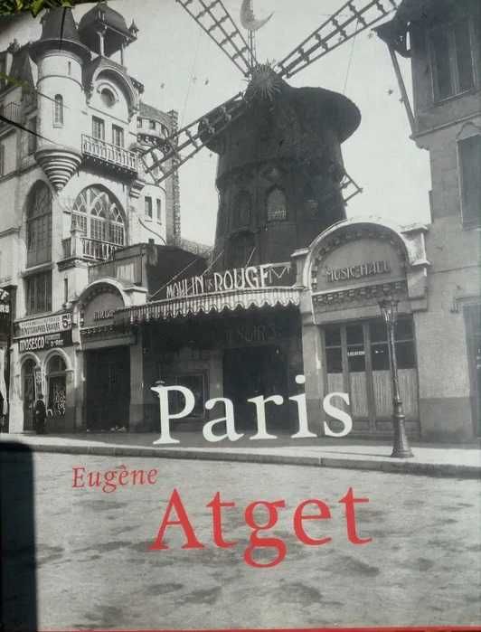 ,, Paris Eugene Atget ,, album ze starymi fotografiami Paryża