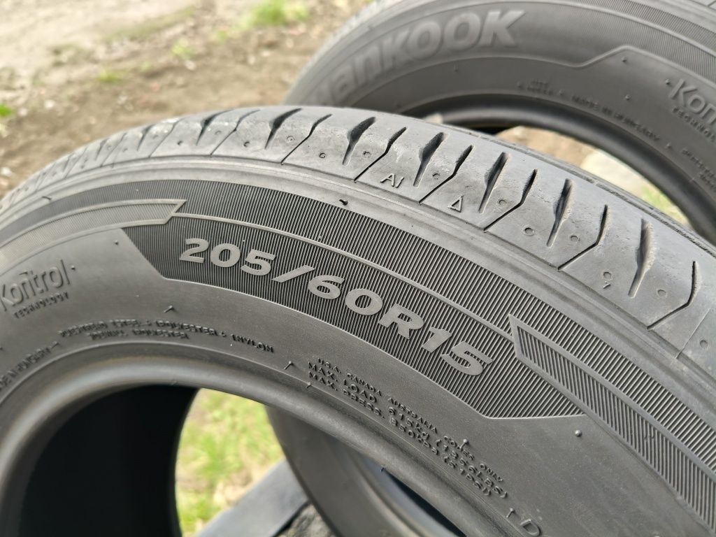 Літні шини HANKOOK 205/60 R15 резина Р15