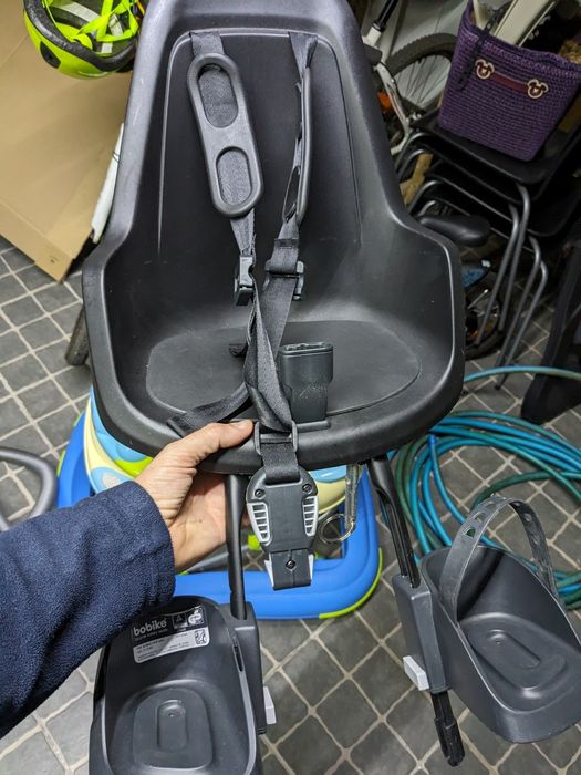 Cadeira bicicleta Bobike mini para crianças + adaptador Bryan