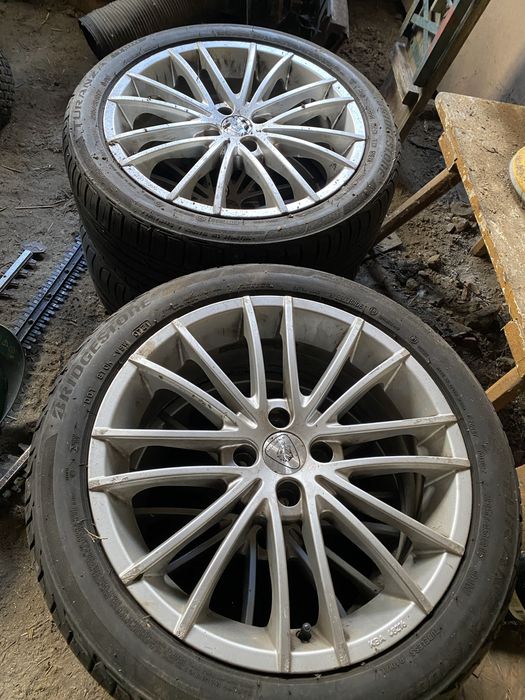 Alufelgi 17 z ladnymi oponami