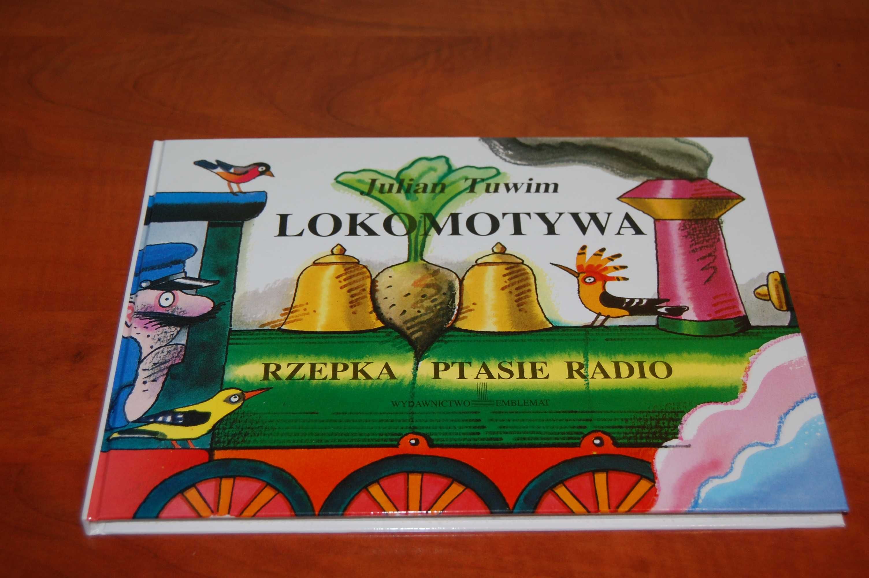 Książka Lokomotywa, Rzepka, Ptasie radio - NOWA