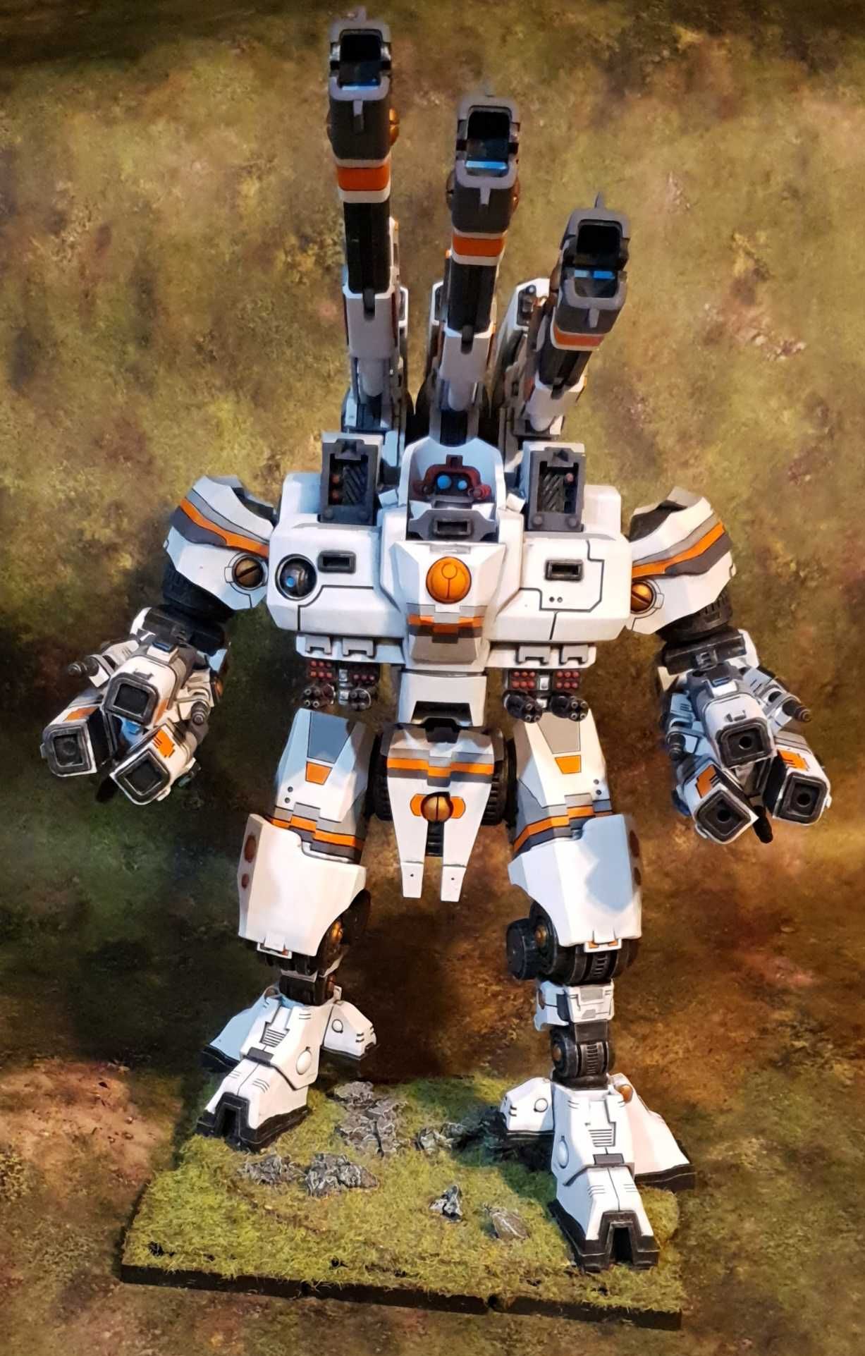 Mech TAU KX139 duży wydruk żywica 3D Ta'unar