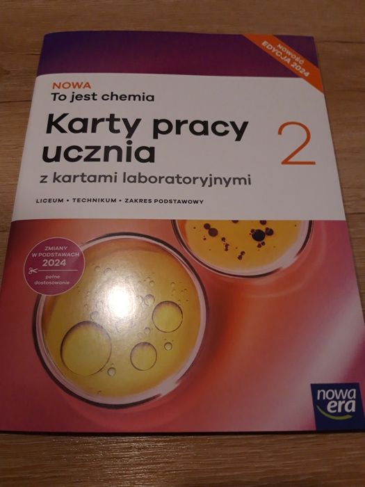 To jest chemia 2 karty pracy nowe