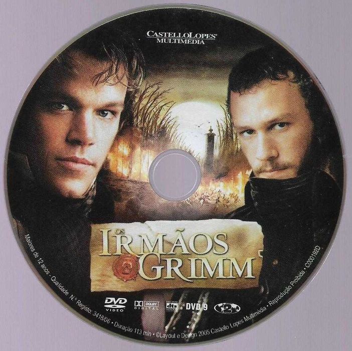 Irmãos Grimm - - - Filme - - - - - DVD