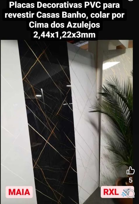 PLACAS DECORATIVAS PVC 2,44X1,22X3.5MM