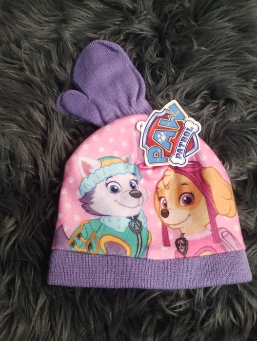 Czapka i rękawiczki psi w
6-12 miesięcy