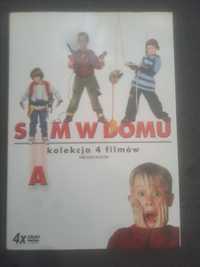 Kevin sam w domu 4 filmy - DVD stan idealny