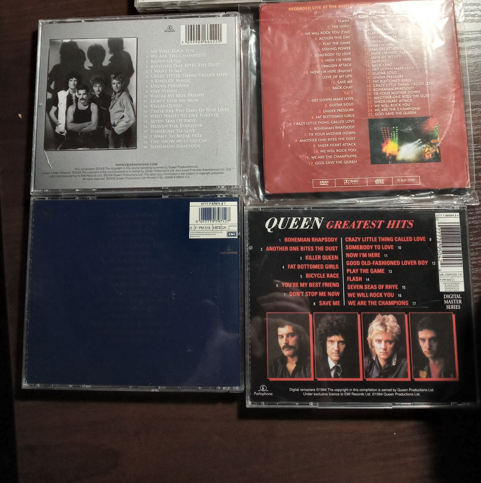 Коллекция cd дисков,Queen.