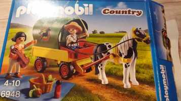 Playmobil wycieczka bryczką kucyków