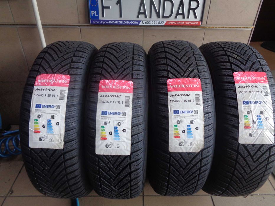 Nowe 195/65R15 VREDESTEIN Wintrac - Opony Zimowe PREMIUM - ANDAR