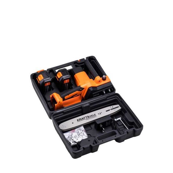 KRAFT&DELE Piła Akumulatorowa Łańcuchowa Do Drewna Pilarka 12" KD5125