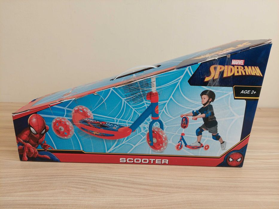 Mondo Hulajnoga Trójkołowa Dla Dzieci spider-man