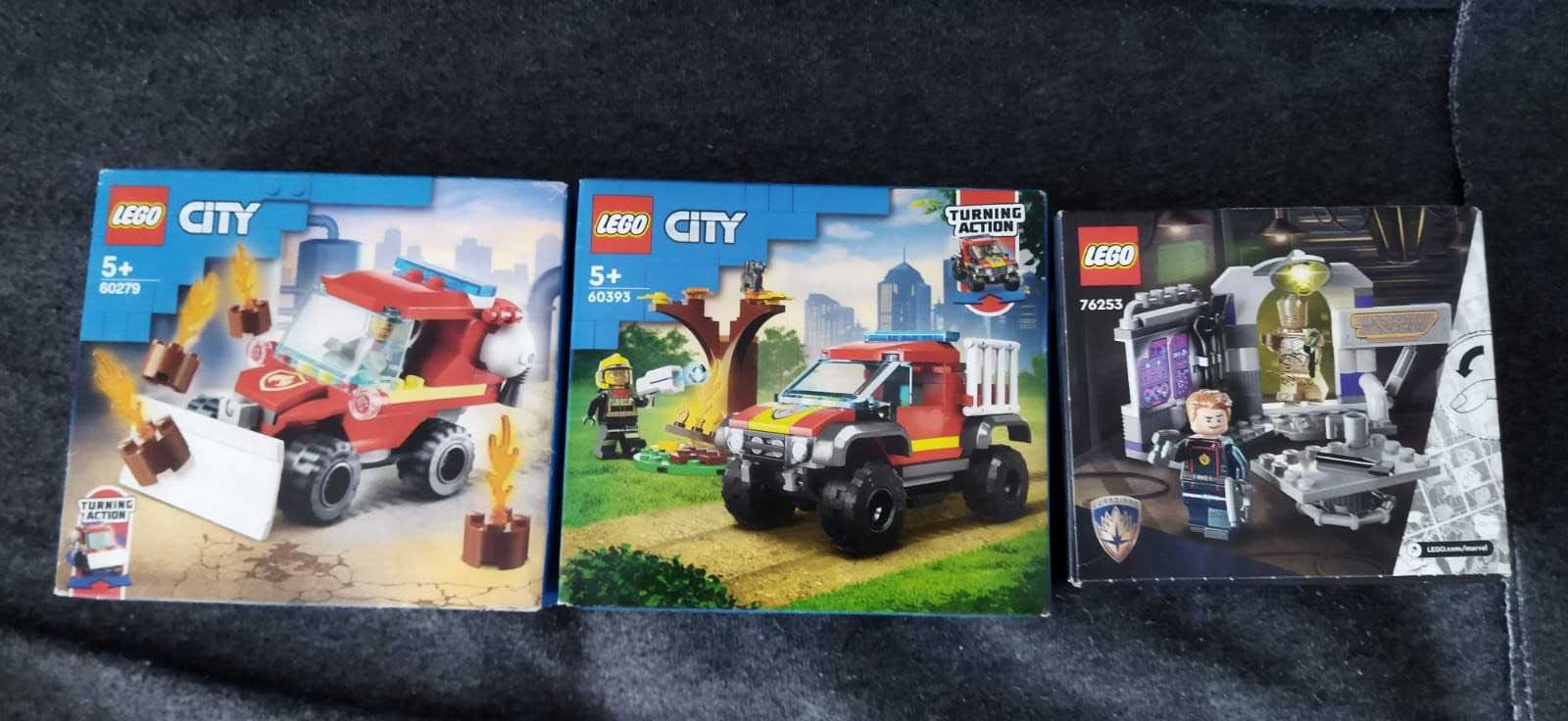 Lego Marvel 76253 + Lego City 60393 +Lego City 60279