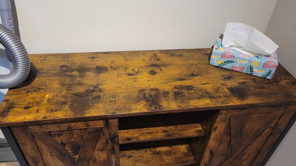 Zanzara rustykalna komoda loft retro 70x100x35