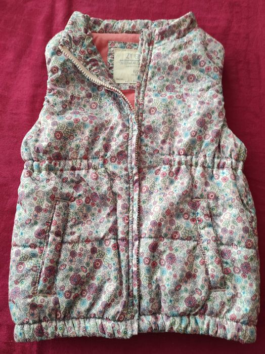 Colete para menina tamanho 6/7 anos marca Zippy