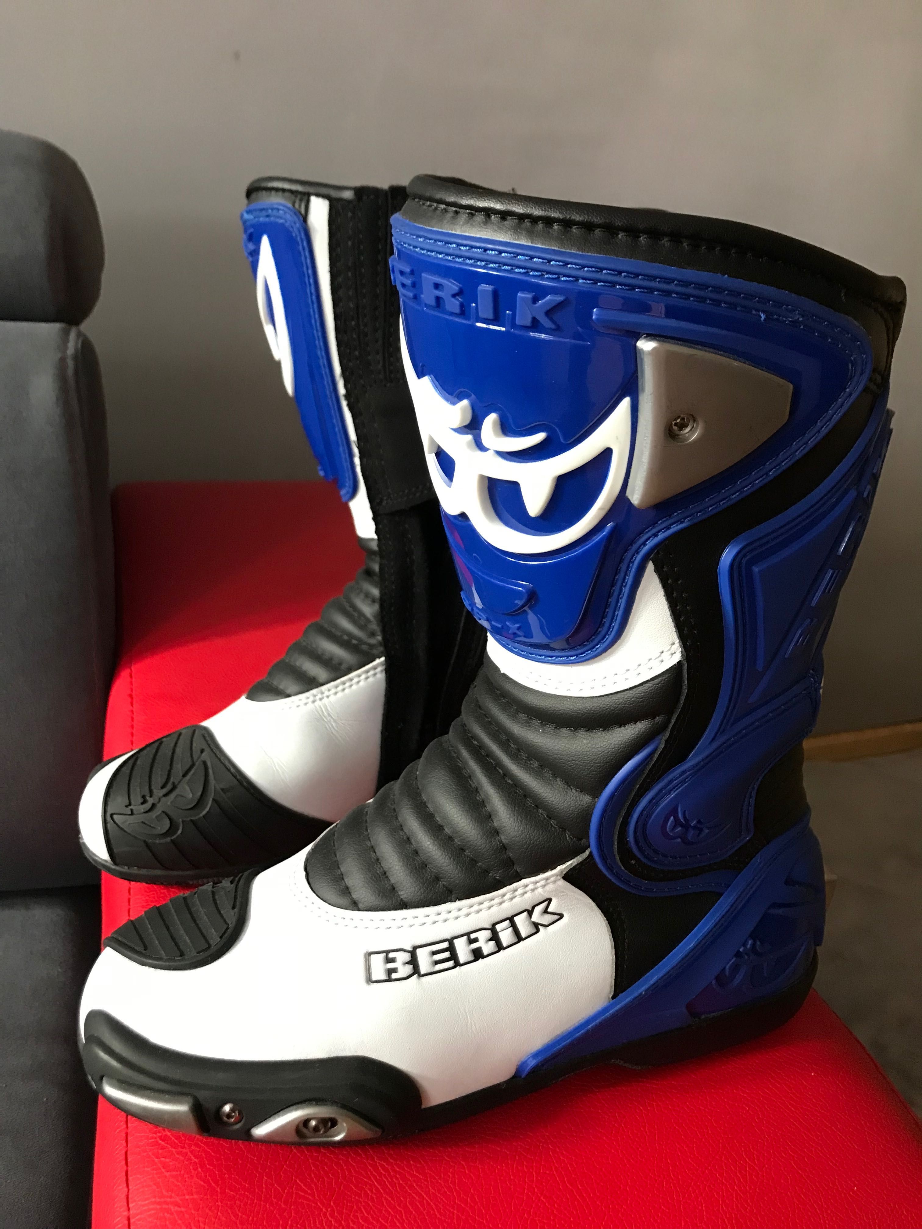Nowe buty motocyklowe męskie firmy Berik