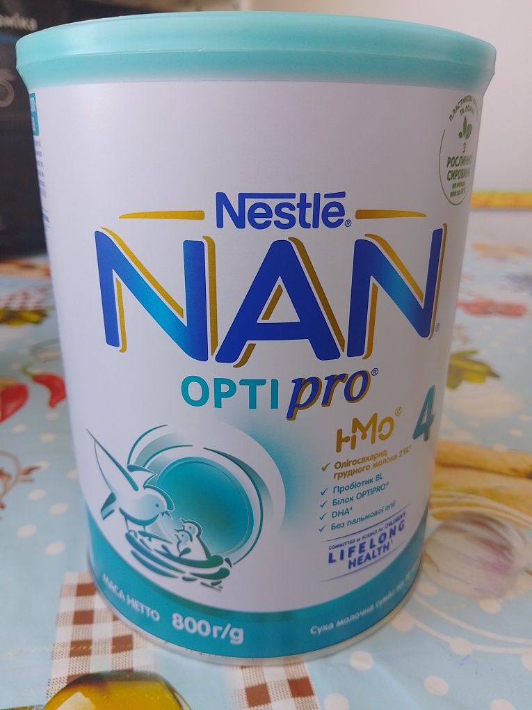 Nan optipro 4 для дітей від 18 місяців