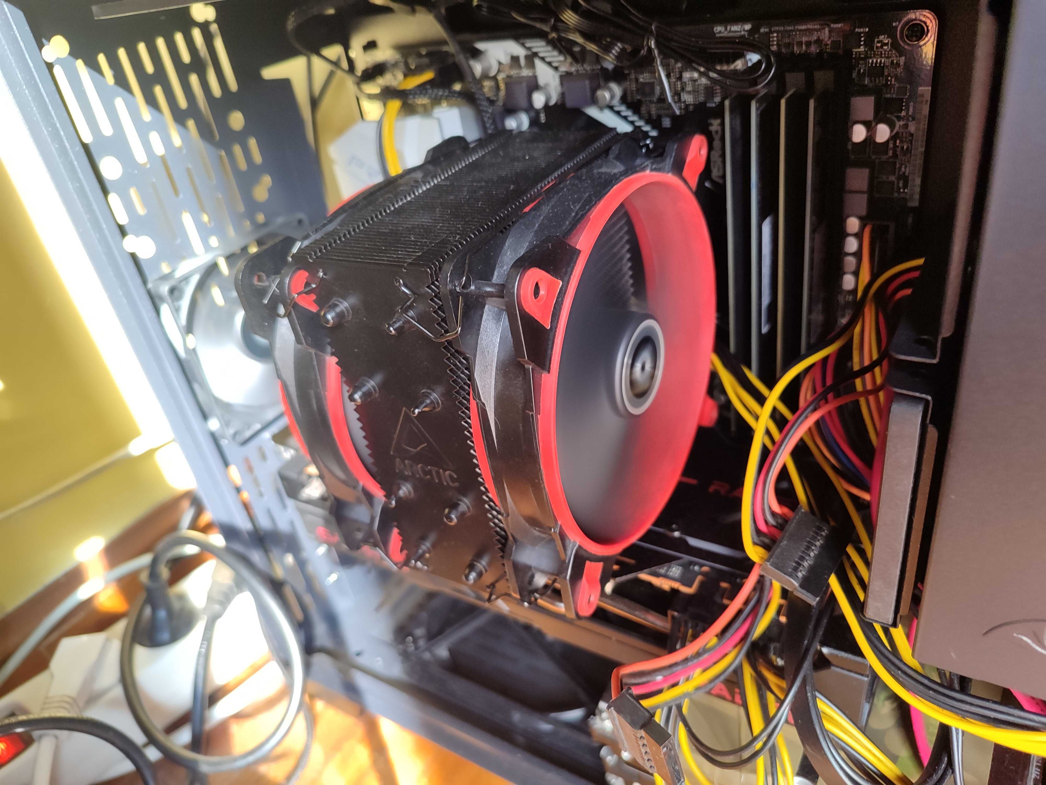 Cooler CPU Arctic Freezer 34 eSports DUO Vermelho