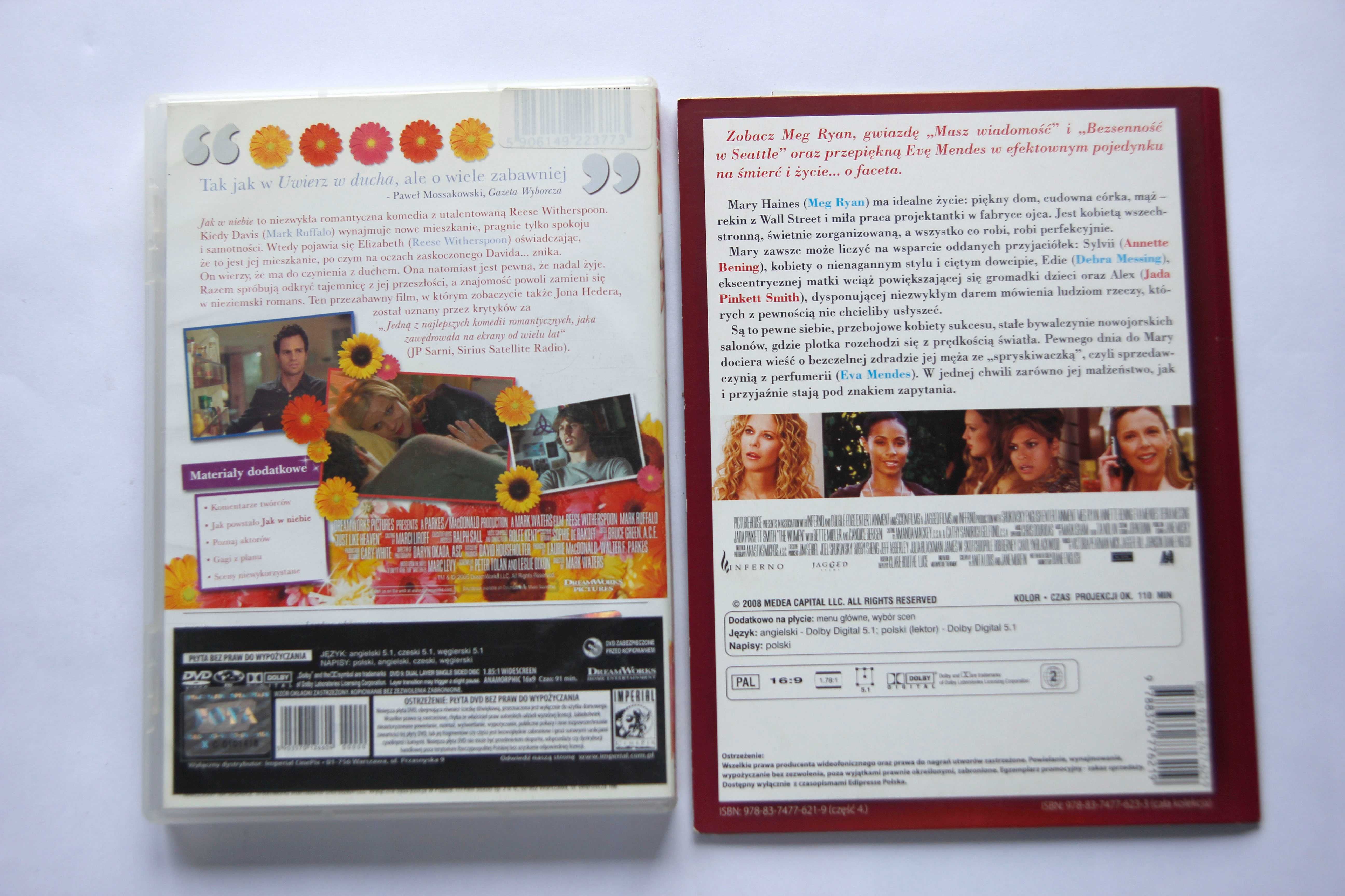 Amore i Jak w niebie zestaw filmów na DVD