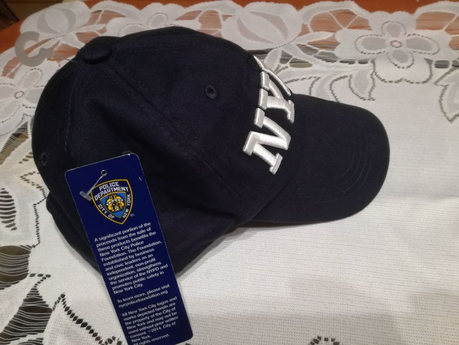 Czapeczka czapka z daszkiem NYPD z USA