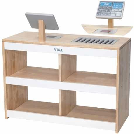 VIGA Drewniana Kasa Sklepowa