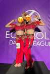 Stroje do duetu disco dance