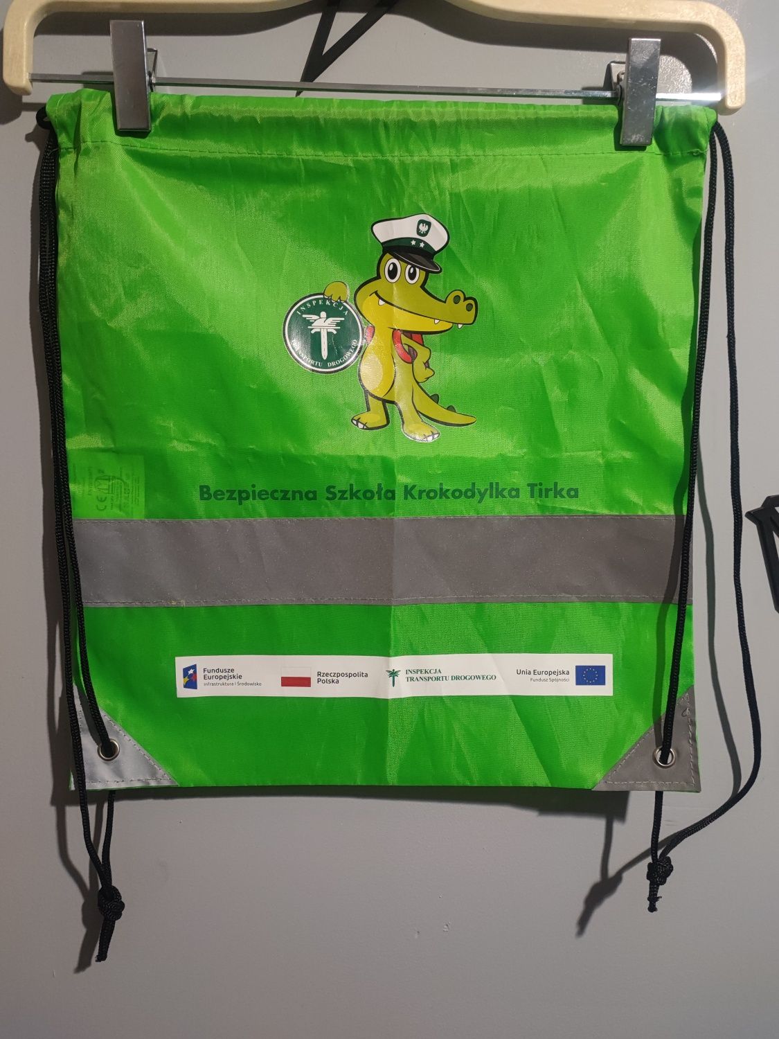 Plecak worek odblaskowy