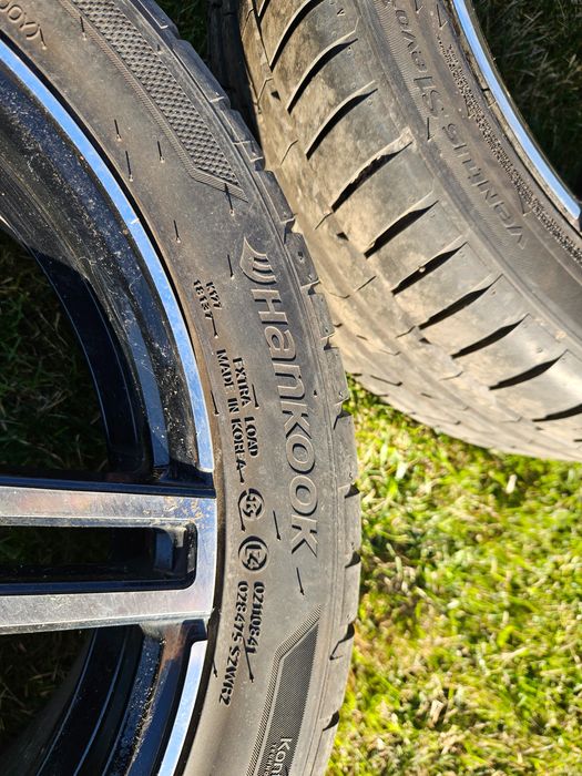 Komplet felg aluminiowych 19x8.5J ET42 YA1017 Hankook 245/45ZR19 Audi