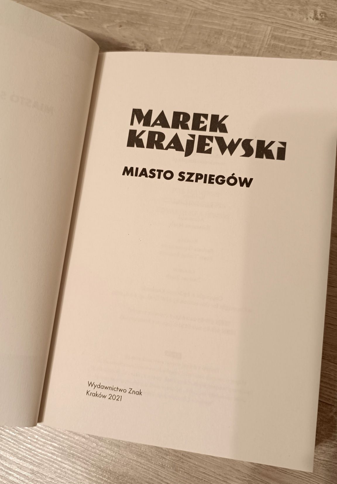 Miasto szpiegów - Marek Krajewski, nowa