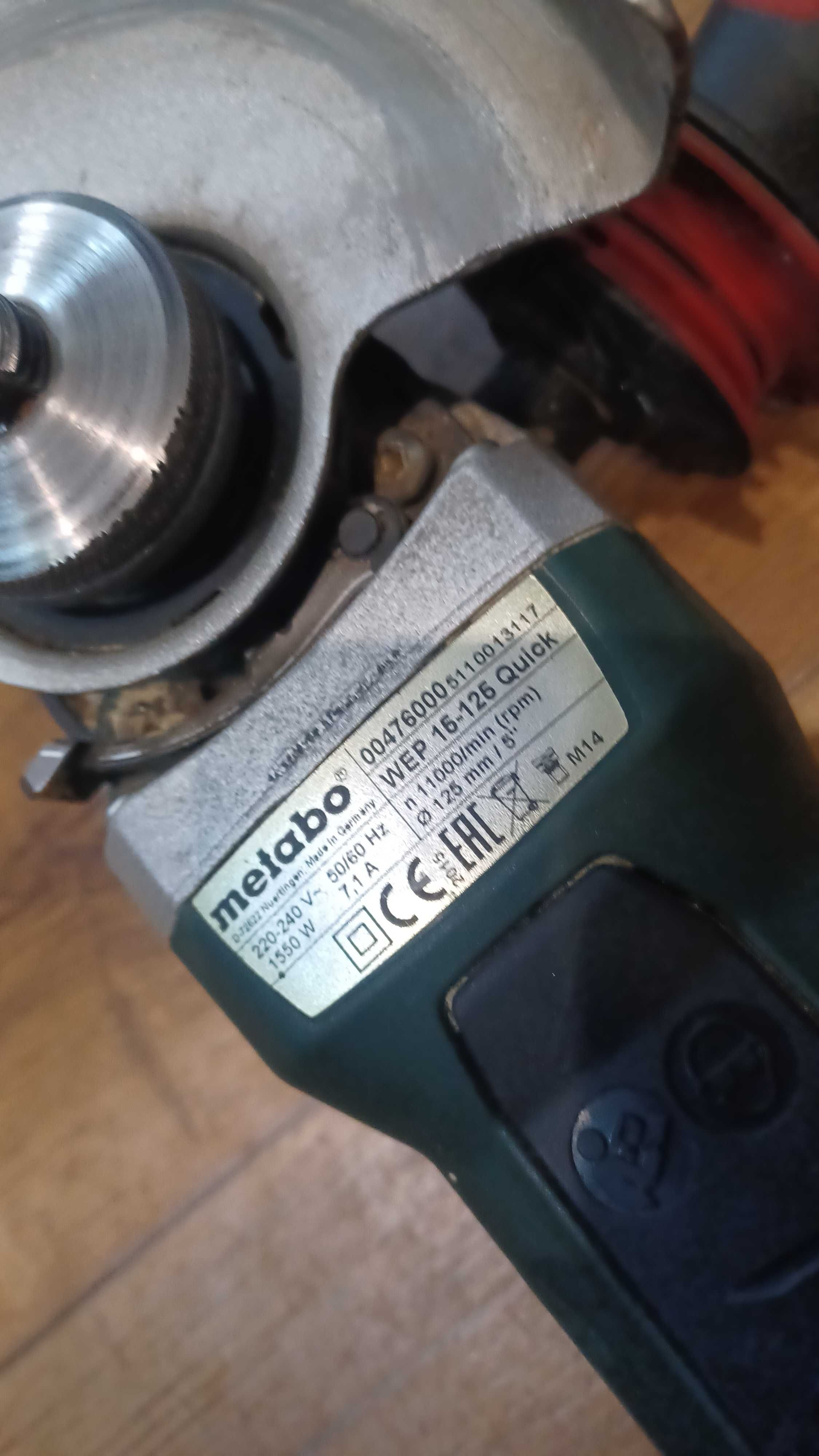 Szlifierka kątowa Metabo WEP 15-125 Quick