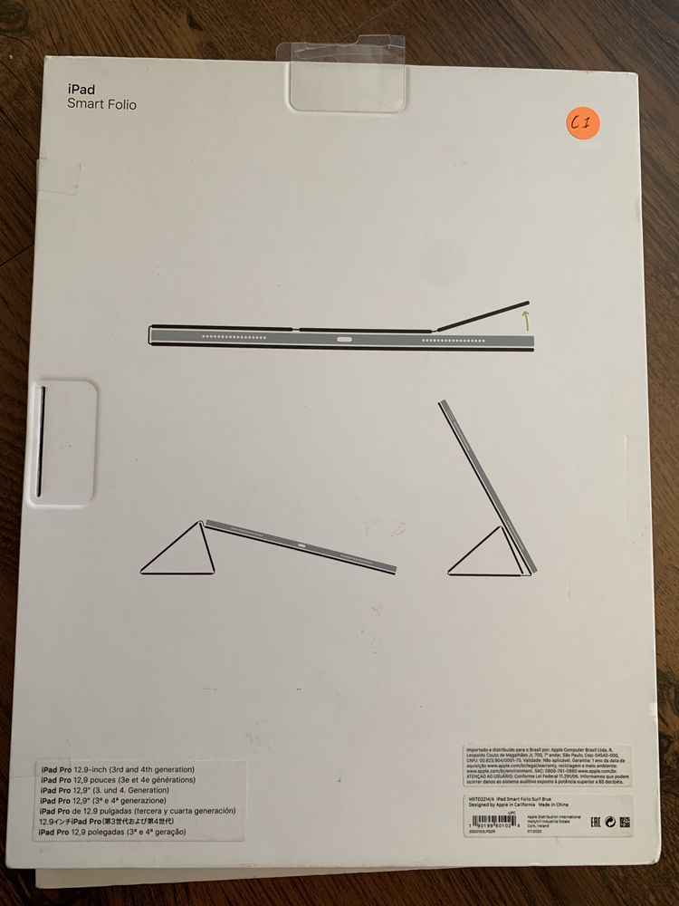 Оригинальный чехол Apple Smart Folio для iPad Pro