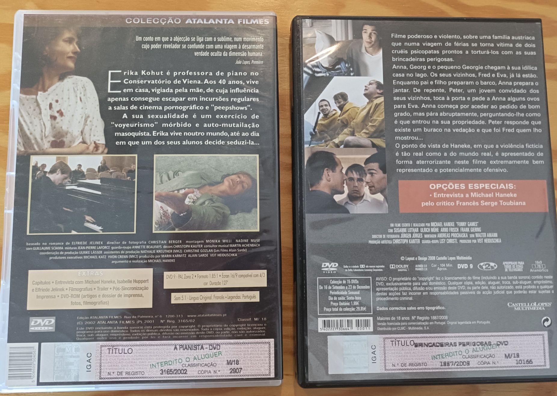 DVDs Michael Haneke