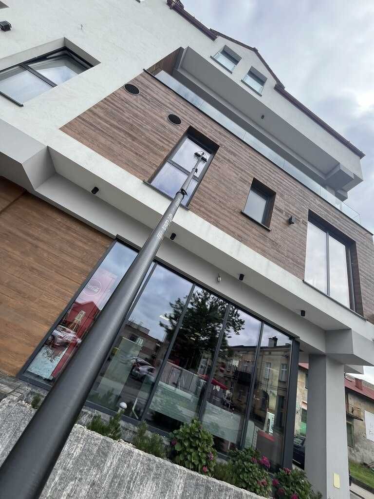 Mycie Paneli Fotowoltaicznych Okien Przeszkleń Wodą demineralizowaną