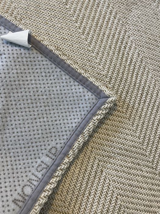 Tapete de sala ou quarto (Espiga bege) 140x200. leroy Merlin