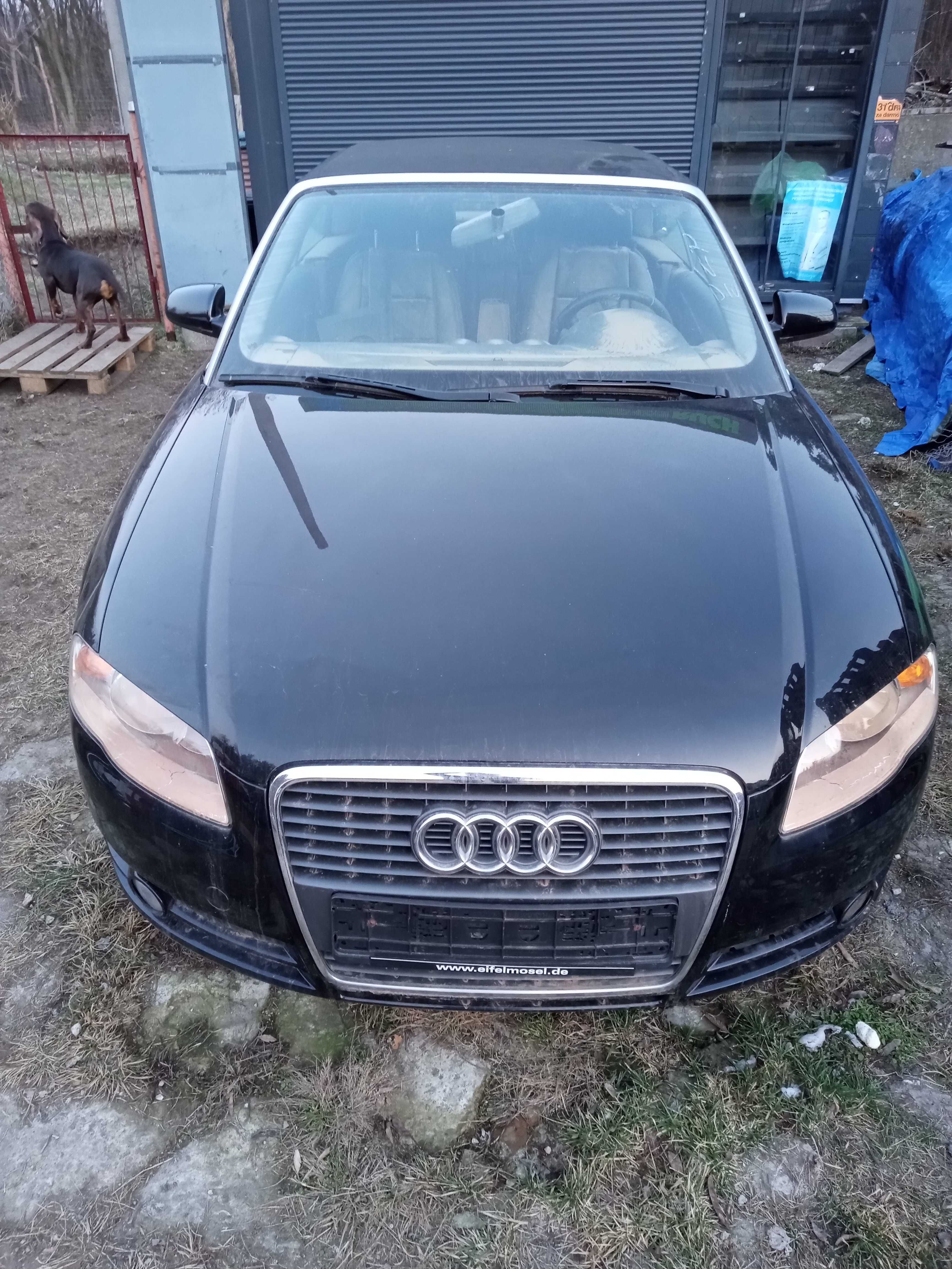 Audi a4 Cabrio 1.8T serwis 80.000km karoseria buda