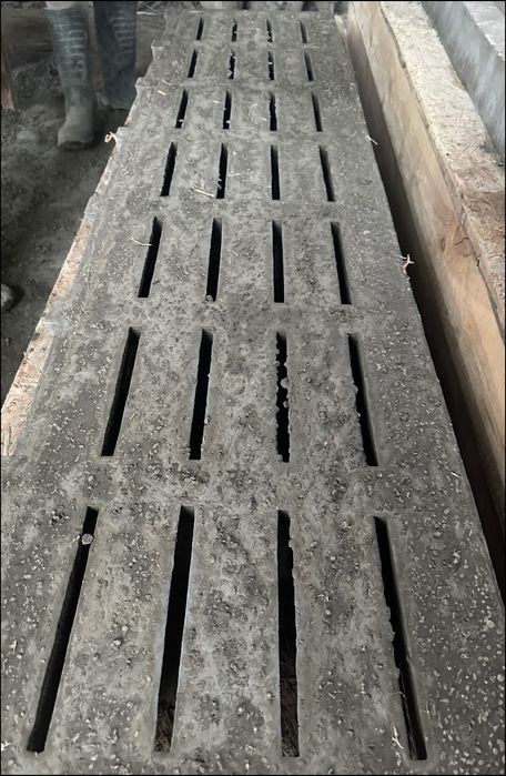 Бетонна щілинна підлога