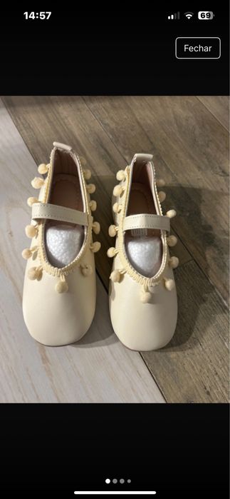 Sapatos menina novos